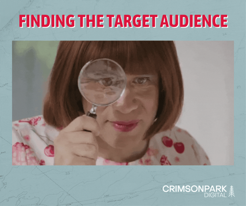 A Gif from Portlandia shows Fred Armisen looking through a magnifying glass.